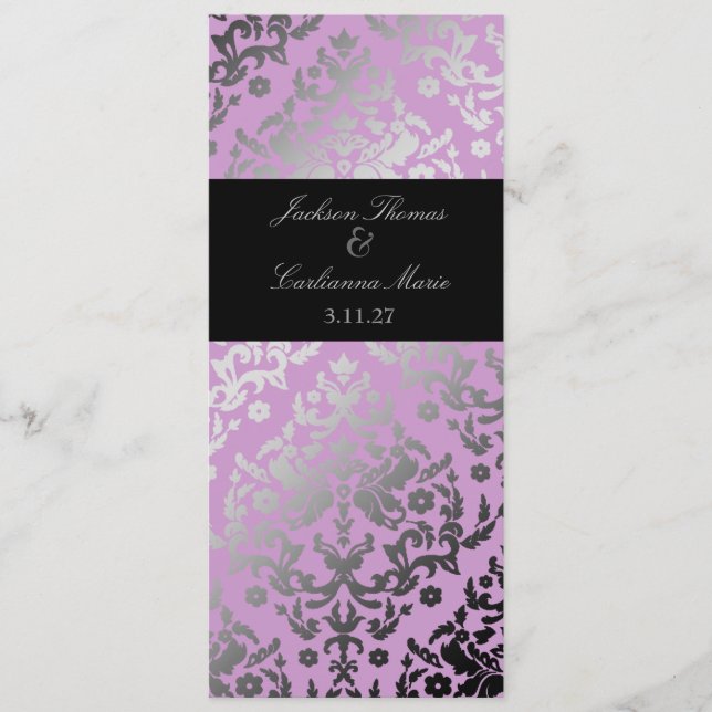 Programme 311-Dazzling Damask Violet sauvage (Devant)