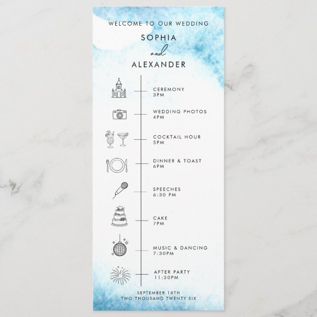 Programme à plat (Devant)