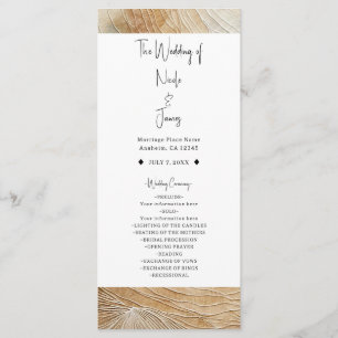 Programme Airy Neutral élément naturel Bohemian Boho Mariage