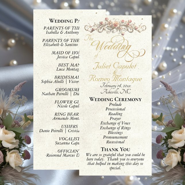 Programme Arc de rose - Mariage crème (Créateur téléchargé)