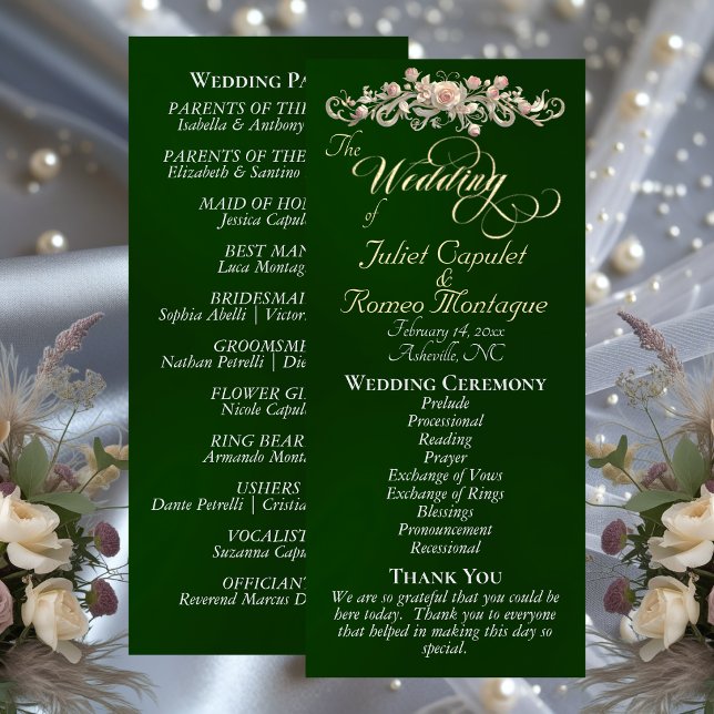 Programme Arc de rose - Mariage Émeraude (Créateur téléchargé)