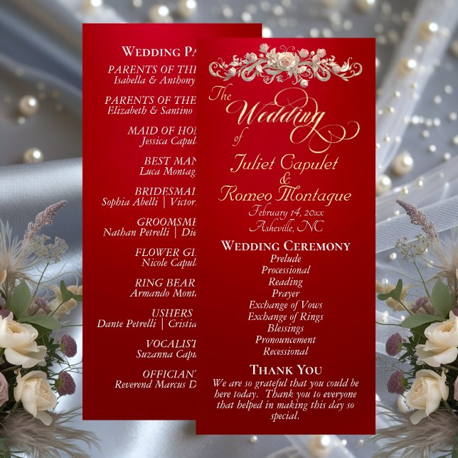 Programme Arc de rose - Mariage rouge (Créateur téléchargé)