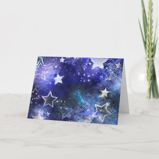 Programme Arrière - plan spatial avec étoiles (Devant)