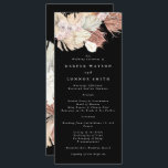 Programme Black Grass Tropical Premium Floral Mariage<br><div class="desc">Romantique,  doux,  Pampas Grass Tropical Jungle Programme de mariage floral. Cela fera partie de la suite. #pampasgrass #jungleMariage #jungleinvitation #coralmariage #weddingmenu #désertons #lasvegasMariage #terracottamariage #peachmariage #pampasweddmenu #pampas #terracotta #corail #peach #naturalmariage #driedgrass #driedpampas #wabisabimariage #nature #mariage</div>