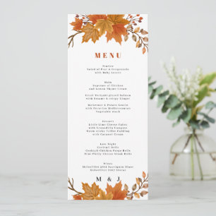 Programme Boho Chic Mariage de automne