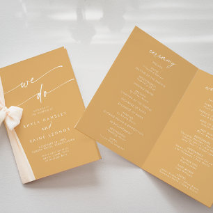 Programme Boho Chic Marigold Jaune Nous Faisons Plier Mariag