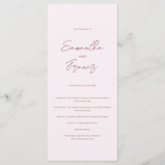 Programme Bradford Mariage moderne
