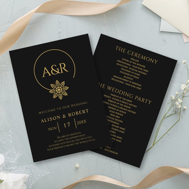 Programme Cadre élégant inspiré par les bijoux et mariage de (Créateur téléchargé)