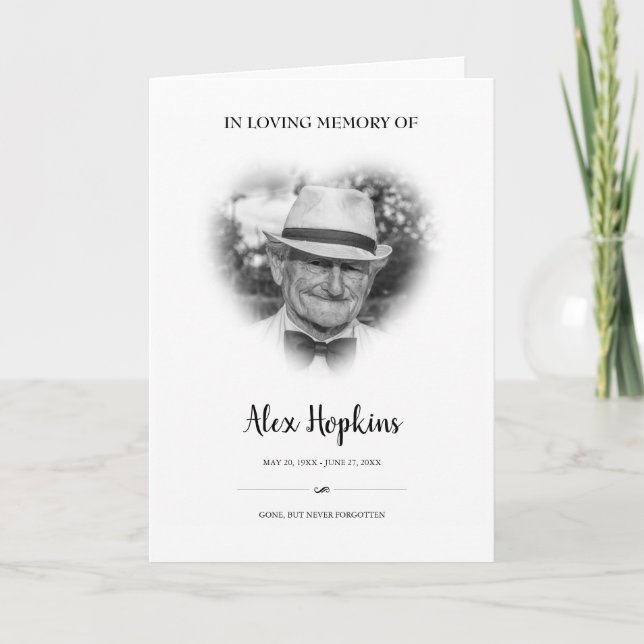 Programme Cadres du coeur dégradés Photo Mémorial funéraire  (Devant)