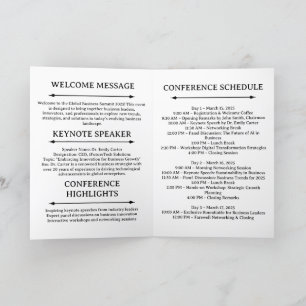 Programme Calendrier des réunions d'affaires des conférences