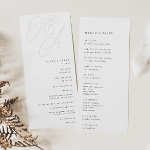 Programme Cendre   Mariage de monogramme de filigrane de scr