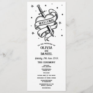 Programme Cérémonie cardiaque traditionnelle Mariage de tato