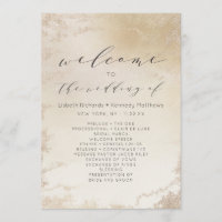 Cérémonie du Mariage Ombre Yellow Gold Frosted Foi