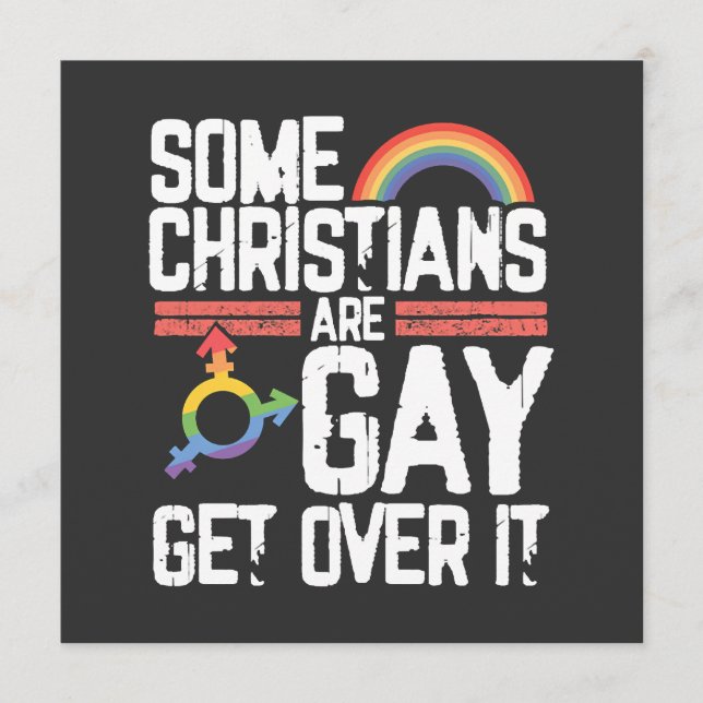 Programme  Certains chrétiens sont gays, passez à autre chos (Devant)