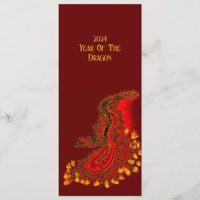 Programme Chine Dragon, 2024 Année Du Dragon (Devant)