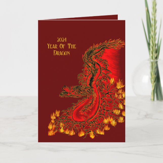 Programme Chine Dragon, 2024 Année Du Dragon (Devant)