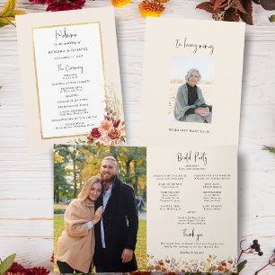 Programme Chute dorée Terracotta Floral