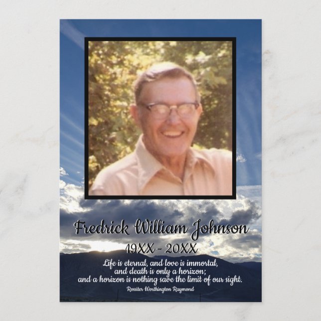 Programme Citer le coucher de soleil avec les lignes nuageus (Devant)