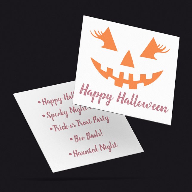 Programme Citrouille personnalisée Jack O Lantern Halloween  (Créateur téléchargé)