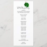 Clavier à quatre feuilles noir blanc minimalisme