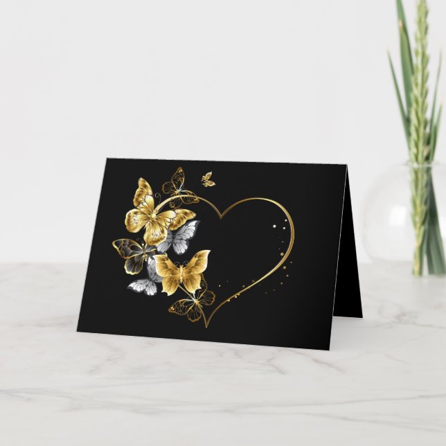Programme Coeur aux papillons d'or (Devant)