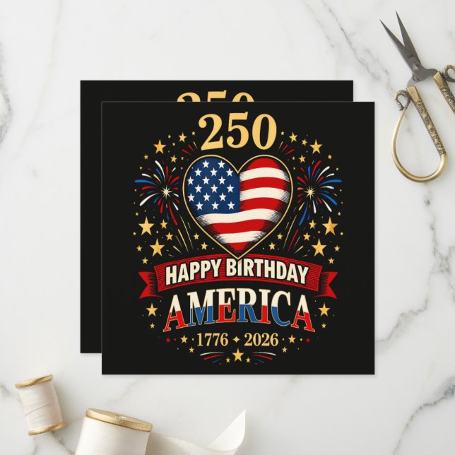Programme Cœurs Usa 1776 2026 4 Juillet (Devant/Arrière en situation)
