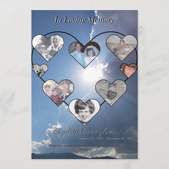 Programme Collage de photos de coeur simple sur la photo cou (Devant)