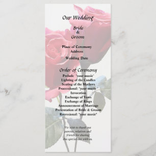 Programme Couple de Roses