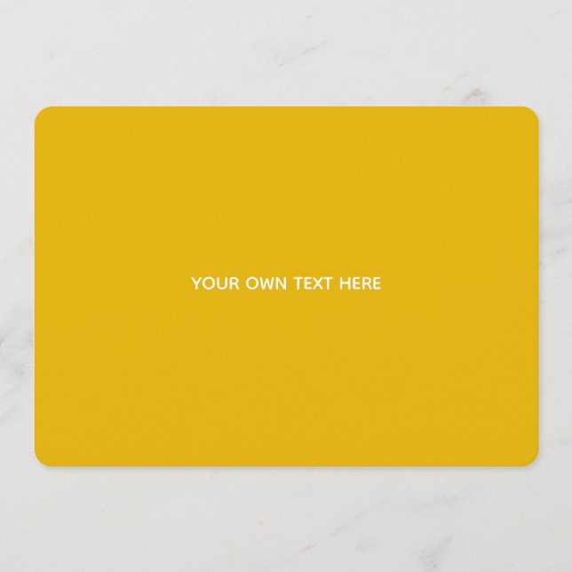 Programme Créez votre propre design personnalisé jaune (Devant)