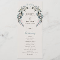 Crest jardin | Eggshell | Cérémonie florale des Ma