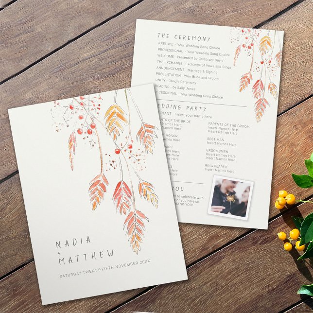 Programme Croquis mariage sur l'aquarelle des baies d'herbe (Créateur téléchargé)