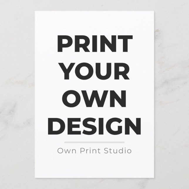 Programme Custom Print Your Own | Printing My Own To Order (Dos)