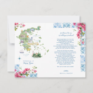 Programme de bienvenue pour un week-end de mariage