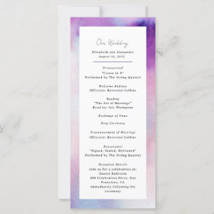 Programme de cadre aquarellé