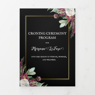 Programme de cérémonie de couronnement Dark Bloom