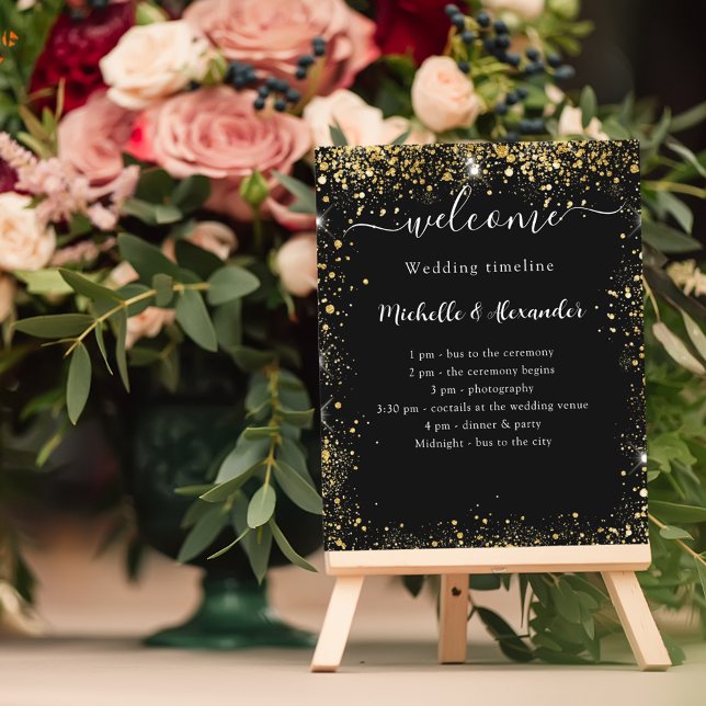 Programme de chronologie mariage or noir (Créateur téléchargé)