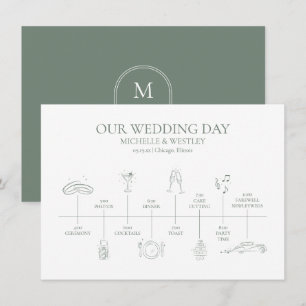 Programme de chronologie minimaliste pour Mariage