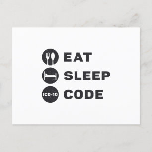 Programme de code médical Eat Sleep code ICD