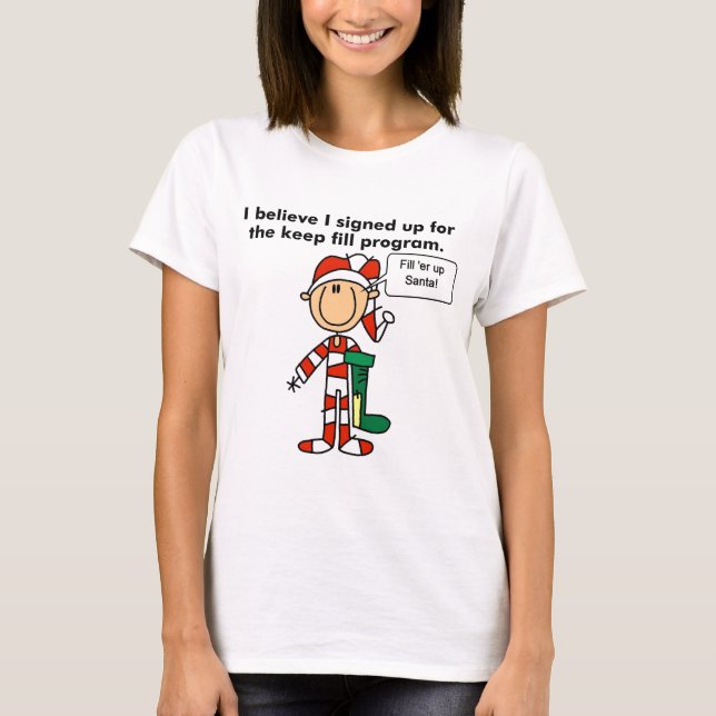 Programme de conservation de Noël Tshirts et cadea (Devant)