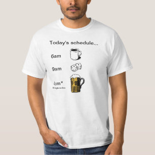 Programme de jour de jeu - T-shirt