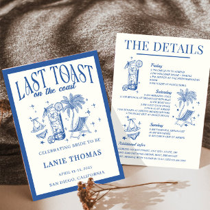 Programme de l'enterrement de vie de jeune fille L