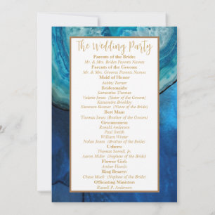 Programme de mariage Blue Galaxy