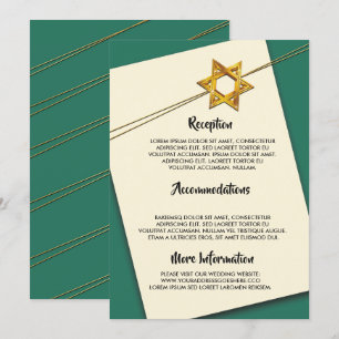 programme de mariage de David