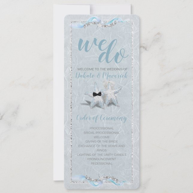 Programme de mariage de poisson étoilé (Devant)