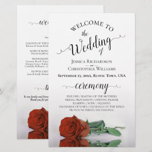 Programme de mariage élégant et économique Rose Or
