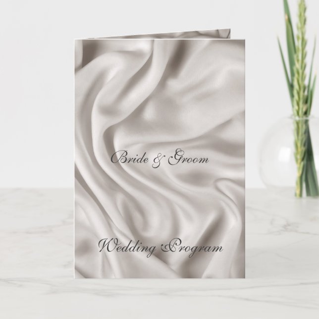 Programme de mariage ensemble de mariage crème (Devant)