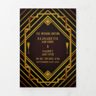 Programme de mariage Gatsby Gold 2020