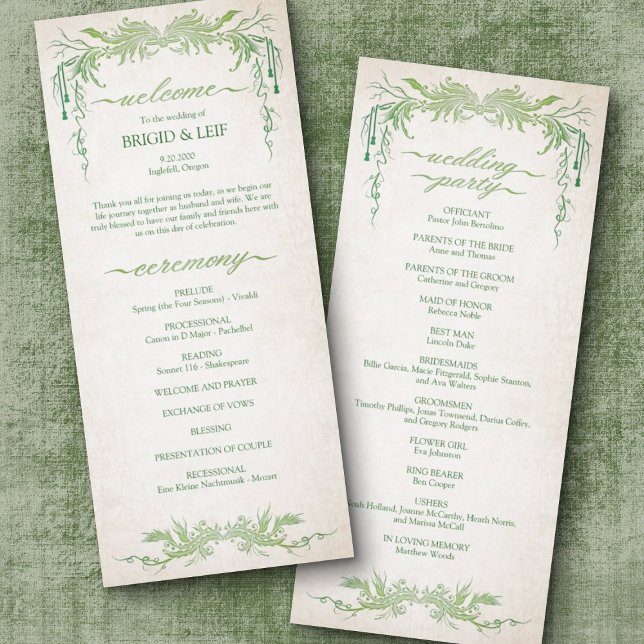 Programme de mariage païen par Handfasting (Créateur téléchargé)