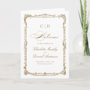 Programme de mariage romantique simple