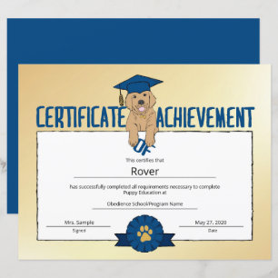 Programme de marionnettes d'or Animaux de compagni